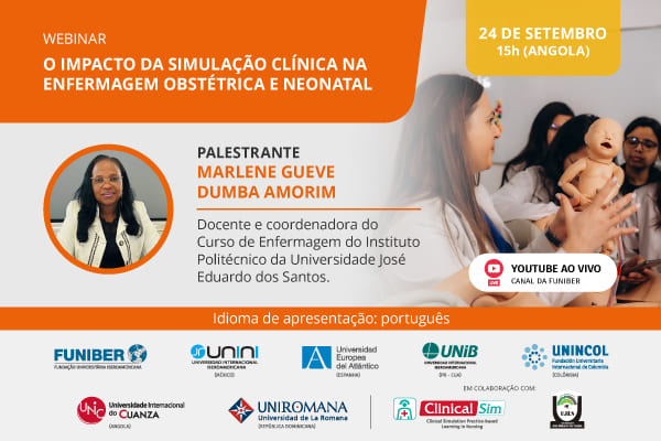 UNIB organiza o webinar «O impacto da simulação clínica na enfermagem obstétrica e neonatal»